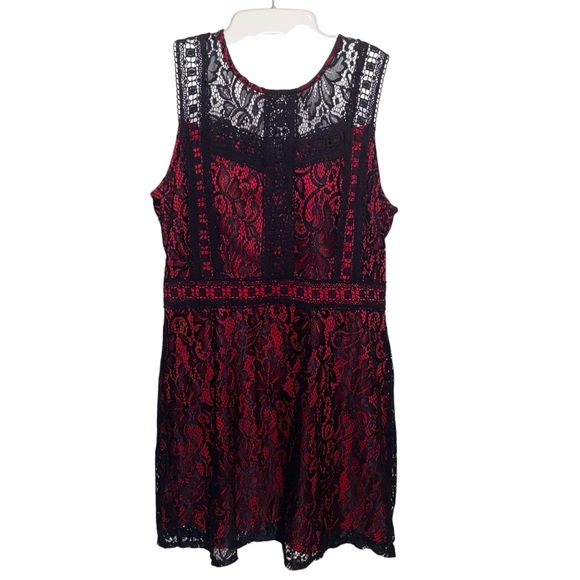 Disney Dresses & Skirts - Disney Coco Dress Womens Large Red Black Lace Whimsigoth Goth Skater Retro NWT